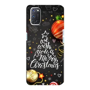 Рождественские Чехлы для Oppo A92 (VPrint) (Елочка)