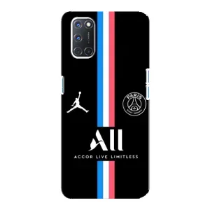 Чохли PSG для Oppo A92 (AlphaPrint) (футболка ПСЖ)