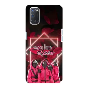 Чохол Гра в кальмара для Oppo A92 (Охоронці Гра кальмара)