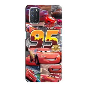 Силіконовий чохол Маквін для Oppo A92 (Колаж Блискавка Маквін)