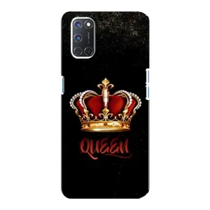 Чехол с Короной Оппо А92 - (AlphaPrint) (Корона короля)