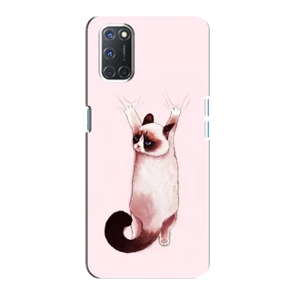 Чохол з принтом «Котик падає» для OPPO A92 Чохол з принтом «Котик падає» для OPPO A92