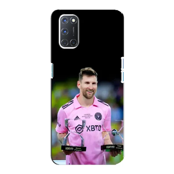 Чохол з принтом «Кубки Мессі» для OPPO A92