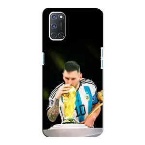 Чехлы для Oppo A92 (Leo чемпион) (AlphaPrint) (Кубок Месси)