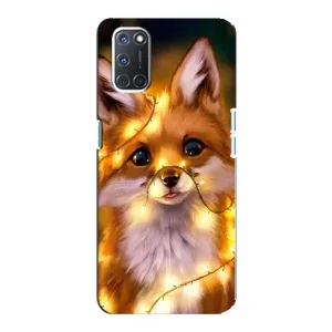 Чехлы с картинкой Лисички для Oppo A92 (VPrint)