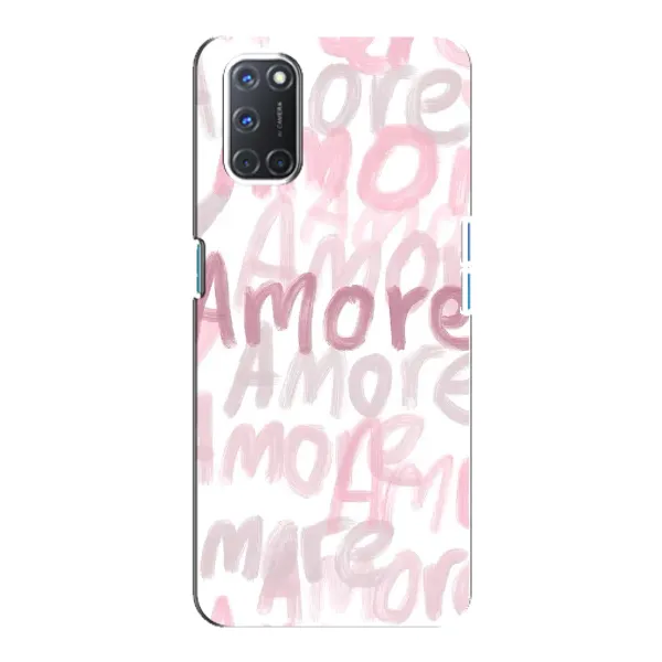 Чехол с принтом «Аморе любовь» для OPPO A92