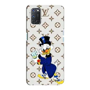 Чехлы для Oppo A92 - Скрудж МакДак Louis Vuitton (PREMIUMPrint) (Макдак на стиле)