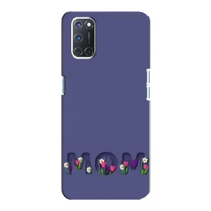 Чехлы для мамы на Oppo A92 (Мама в цветах)