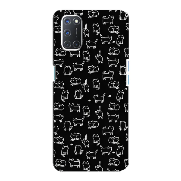 Чехол с принтом «Меленькие котики» для OPPO A92