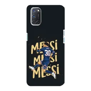 Чехлы для Oppo A92 (Leo чемпион) (AlphaPrint) (Messi ПСЖ)