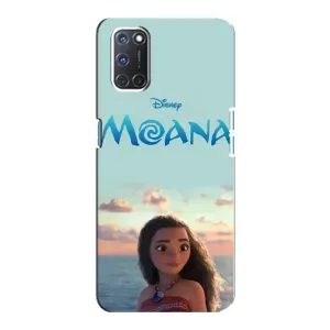 Чохол з мультфільмом Ваяна Oppo A92 (Портрет Моана)