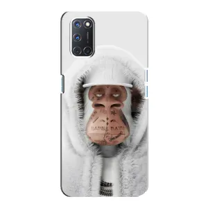 Чехлы с Обезьянами NFT для Oppo A92 (AlphaPrint) (обезьяна NFT в тату)