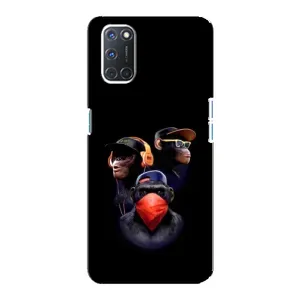 Чохол з принтом «Три мавпи» для OPPO A92