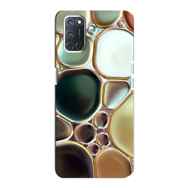 Чехол с принтом «Радужный Мрамор» для OPPO A92