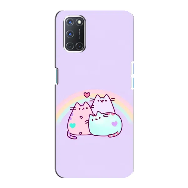 Чохол з принтом «Радужний котик» для OPPO A92 Чохол з принтом «Радужний котик» для OPPO A92