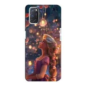 Чохол Рапунцель для Oppo A92 (Рапунцель ліхтарики)