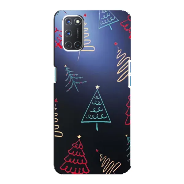 Чехол с принтом «Рождественские елки» для OPPO A92 Чехол с принтом «Рождественские елки» для OPPO A92