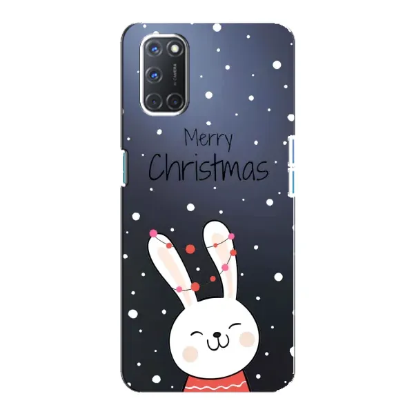 Чехол с принтом «Рождественский заяц» для OPPO A92 Чехол с принтом «Рождественский заяц» для OPPO A92
