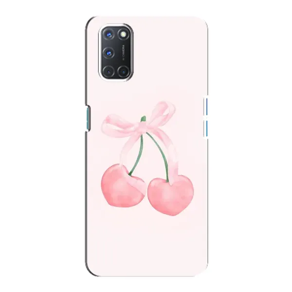 Чехол с принтом «Розовые вишни» для OPPO A92