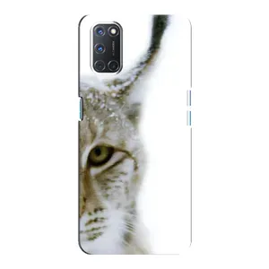 Чехлы с картинками животных Oppo A92 (Рысь)