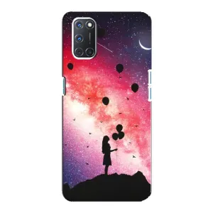 Чехлы для любимой на OPPO А92 (VPrint) (З Кульками)