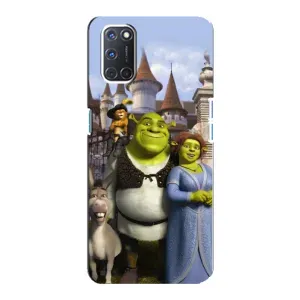 Чехол с мультфильмом Шрек на Oppo A92