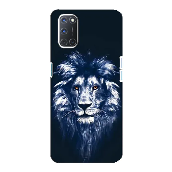 Чехол с принтом «Синий Лев» для OPPO A92 Чехол с принтом «Синий Лев» для OPPO A92