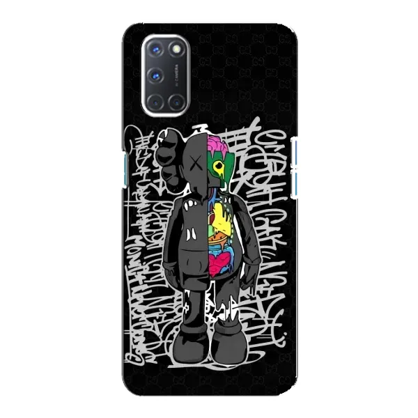 Чехол с принтом «Стиль Bearbrick» для OPPO A92