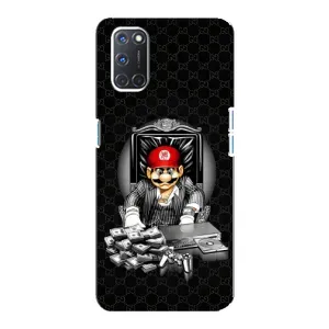 Чехлы с крутыми принтами для Oppo A92 - (PREMIUMPrint) (Супер Марио)