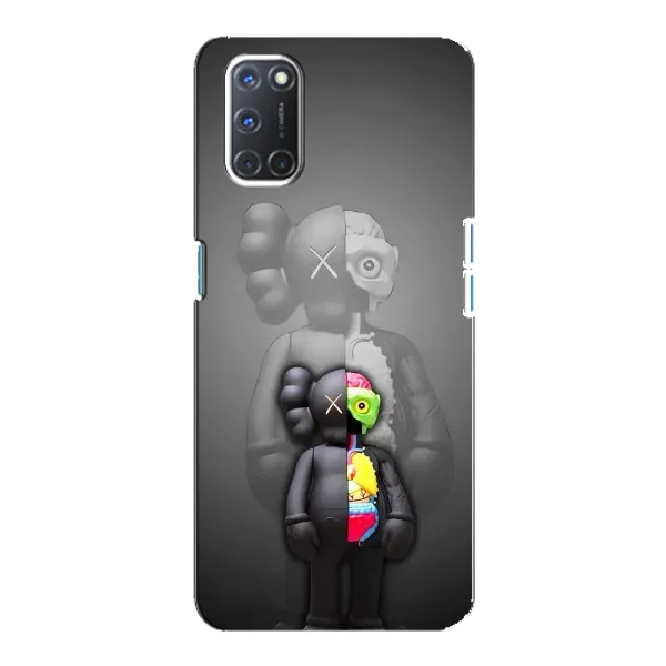 Чехол с принтом «Тело Bearbrick» для OPPO A92