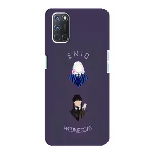 Чохли Венсдей на Oppo A92 Уенсдей (AlphaPrint) (Венздей і подруга)