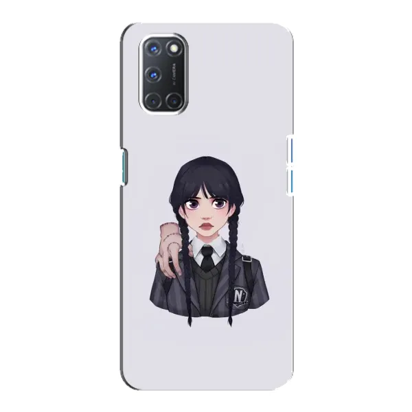 Чехол с принтом «Уэнздей и Вещь» для OPPO A92