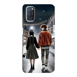 Чохол з дизайном Венздей 2 на Oppo A92 (Венздей та Тайлер)