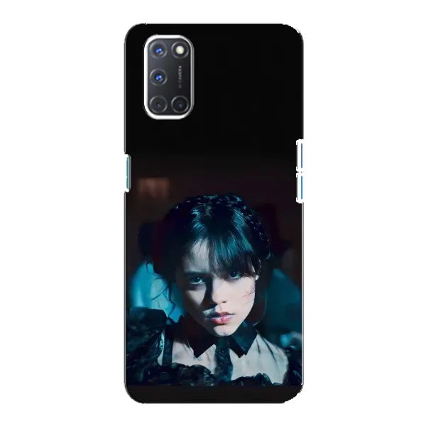 Чехол с принтом «взгляд Уэнздей» для OPPO A92