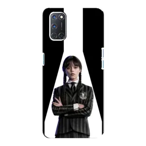 Чохли Венсдей на Oppo A92 Уенсдей (AlphaPrint) (W-Wednesday)