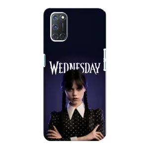 Силиконовый чехол с картинкой для Oppo A92 (Wednesday)