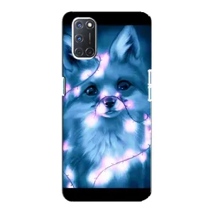 Чехлы с картинкой Лисички для Oppo A92 (VPrint) (Яркая лисичка)