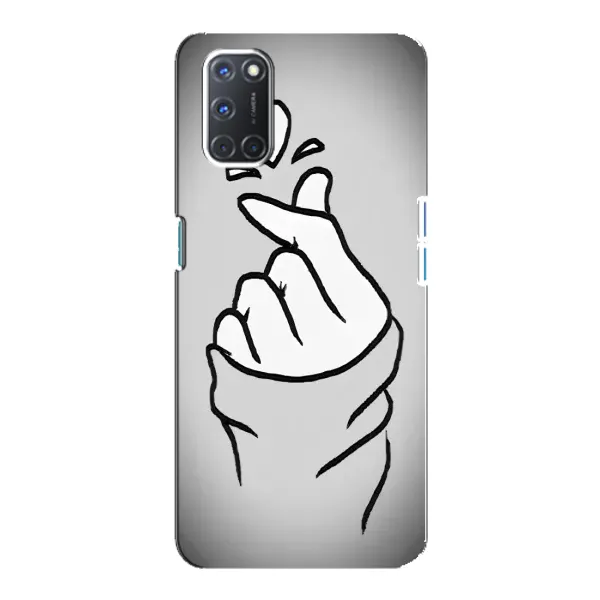 Чехол с принтом «Значок Love» для OPPO A92