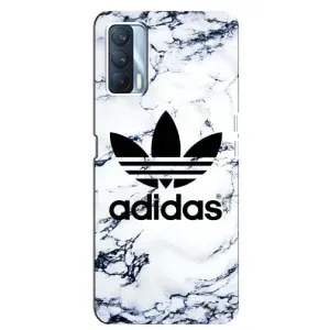 Чехлы Адидас для Oppo A92s (AlphaPrint) (Адидас на мраморе)