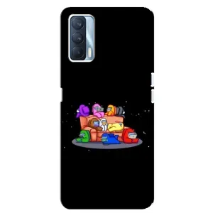 Чехол Амонг Ас для Oppo A92s (AlphaPrint) (Амонг-ас)