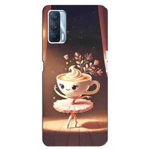 Чехол с мемом Тралалело тралала на Oppo A92s (Балерина капучина)