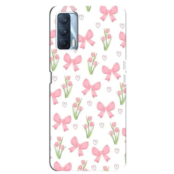 Чехол с принтом «Банты и цветы» для OPPO A92s Чехол с принтом «Банты и цветы» для OPPO A92s