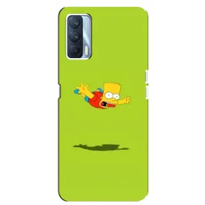 Чехол с Симпсонами для Oppo A92s (VPrint)