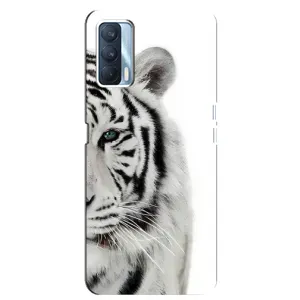 Чехлы с картинками животных Oppo A92s (Белый Тигр)