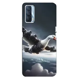Чехол с мемом Тралалело тралала на Oppo A92s (Бомбардини гусини)