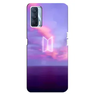 Чехлы BTS для Oppo A92s (AlphaPrint) (BTS логотип)