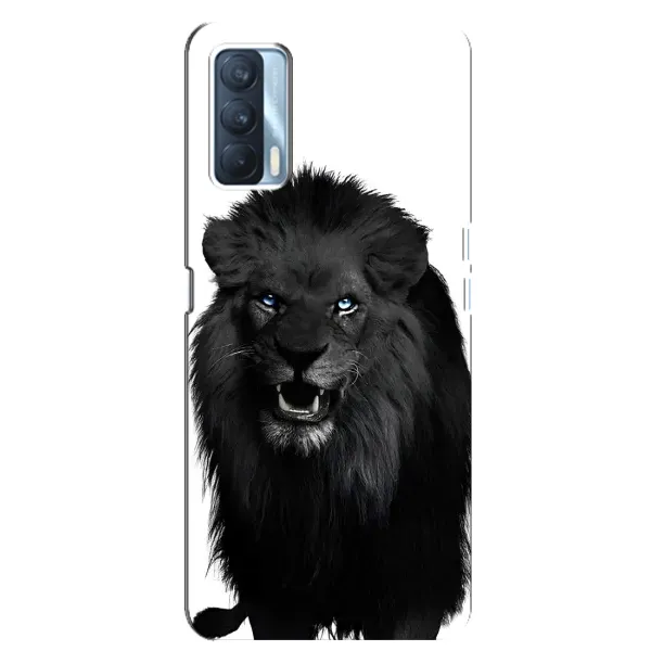 Чехол с принтом «Черный ЛЕВ» для OPPO A92s