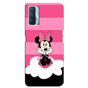 Эксклюзивный чехол для Oppo A92s (AlphaPrint - Мультяшные) (Девочка Maus)