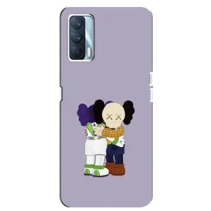 Чехлы для Oppo A92s - Bearbrick Louis Vuitton (PREMIUMPrint) (Дружба Беарбрик)