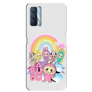 Чохол з Лабубу на Oppo A92s (Фон Лабубу)